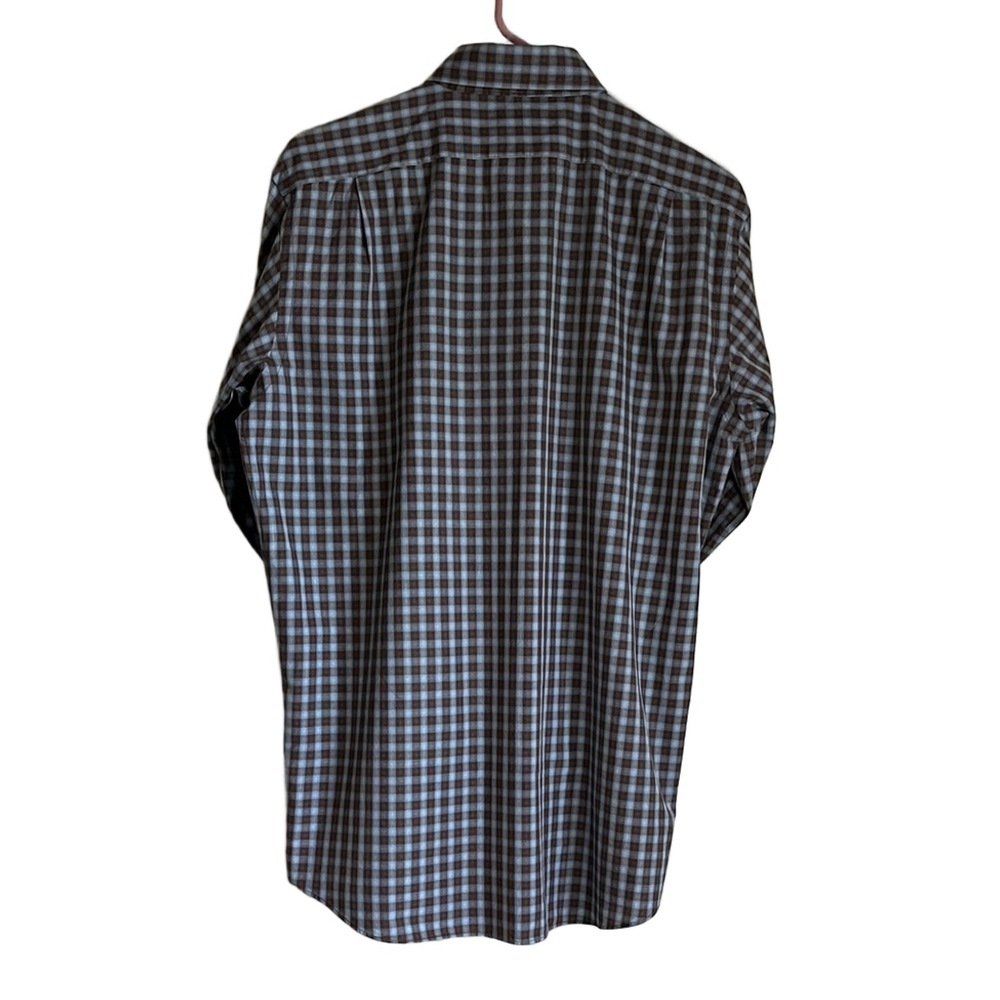 Daniel Cremieux Men's Checkered Shirt - Black and Blue - Picture 5 of 5